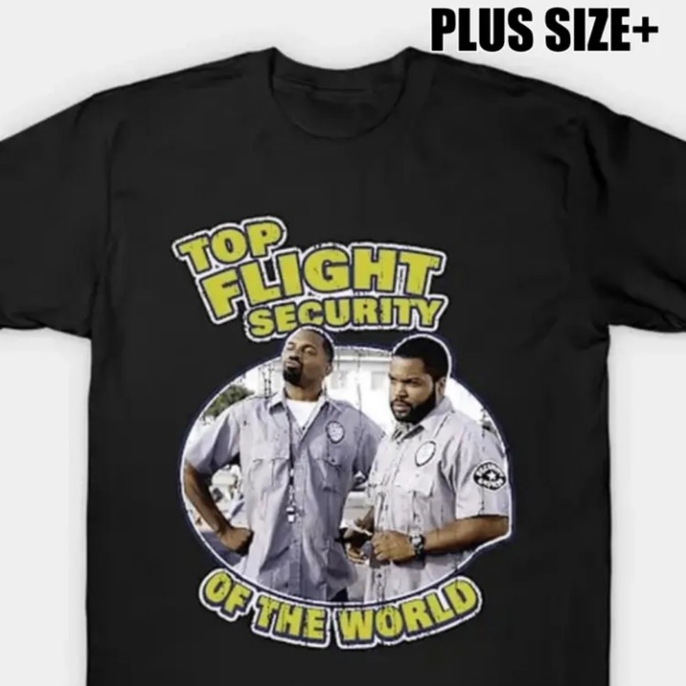 Top Flight Security Graphic Tee - Black